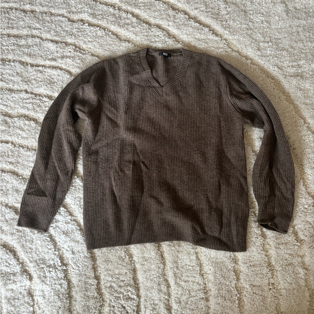 PAIGE Men's Brown Sweater